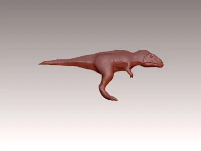 Giganotosaurus Dinosaur 3D print model