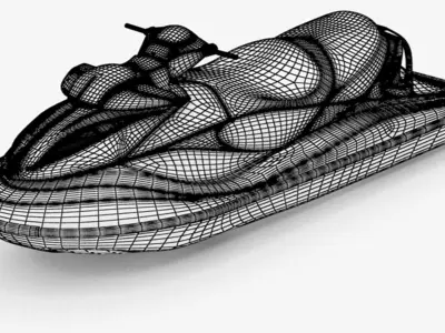 Jet Ski 3D model order
