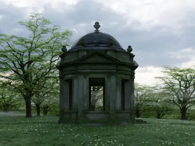 Classical Rotunda 3D model purchase