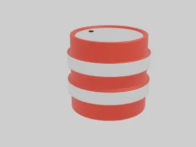 BARREL Free 3D model get