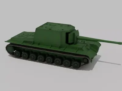 SU-100Y 3D model