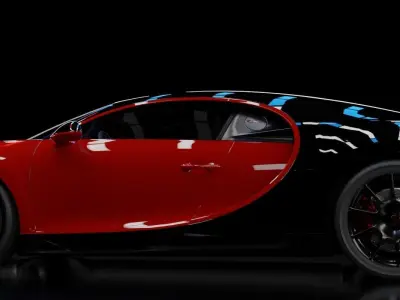 Bugatti Veyron Free 3D model by Booda