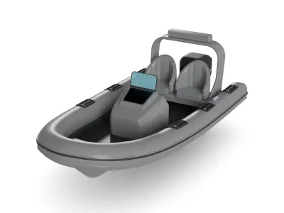 Dinghy 3D model