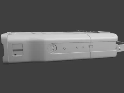 Base Model For Games And Texture Studies Free low-poly 3D model
