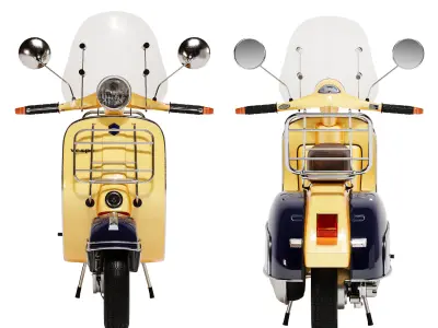 Vespa 5 3D model