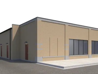 Retail-110 Retail Store 3D model