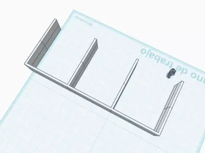 Aggregate Storage Walls Modular H0 3D print model