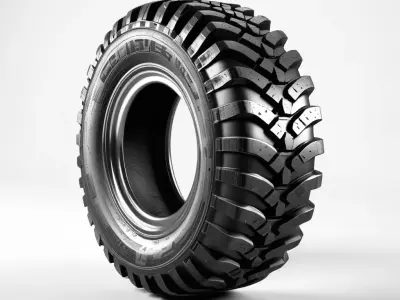 OffRoad Mud Terrain Tire 3D model