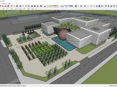 Sketchup Museum 132 3D model
