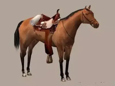 Horse sims Free 3D model