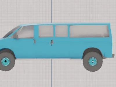 off road van 3D model