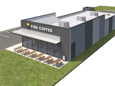 Retail-197 Retail Store 3D model