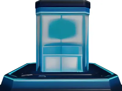 SciFi Energy Core Display 3D model