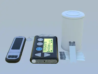 Insulin  3D model
