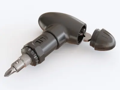 Screwdriver electric 3D model