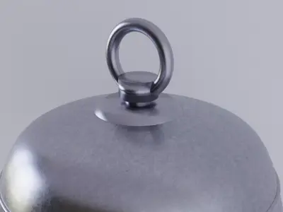 Metal Bell 3D model
