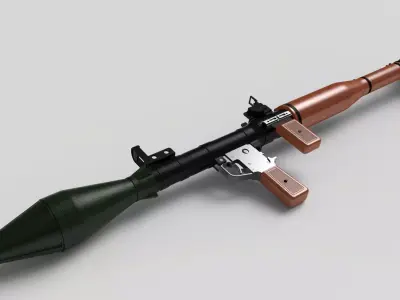RPG 7V 3D model