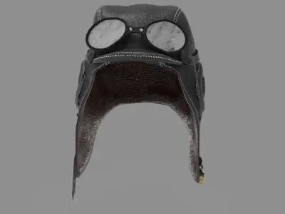 PILOT HAT 3D model