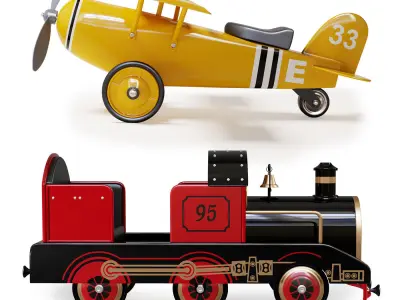 Pottery Barn Kids Ride-Ons    3D model