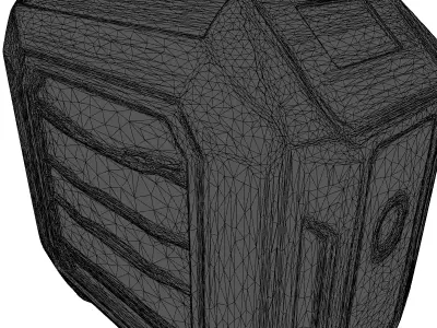 Futuristic Bio Cultivator Device 3D model