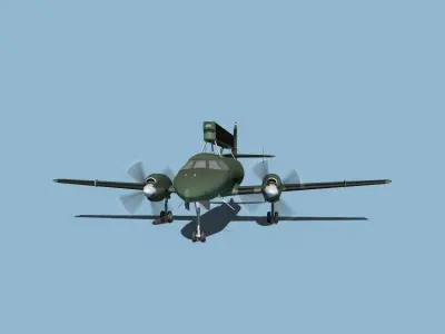 Swearingen RC-26 Condor V04 3D model