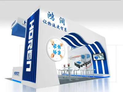 Exhibition - Area - 9X6-3DMAX2009-073 3D model