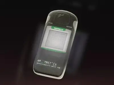 Dosimeter radiometer MKS-05 Low-poly 3D model