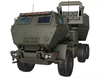 M142 HIMARS Multiple Rocket Launcher 3D model purchase