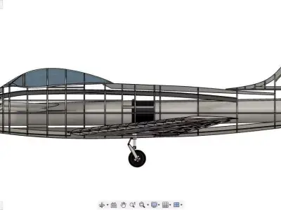 F86 Sabre 3D model