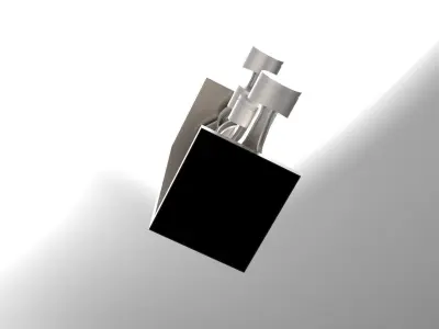 Piston - connecting rod - cranksaft Free 3D model