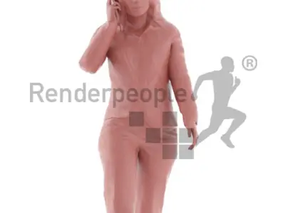 Felice Animated 001 Walking Calling