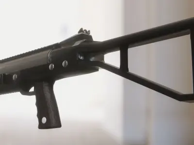 Grenade Launcher GL37 - Game-Ready Free low-poly 3D model