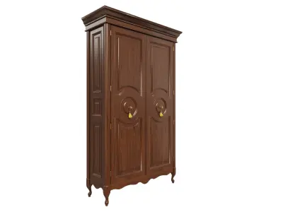 Classic cabinet 07 05 3D model