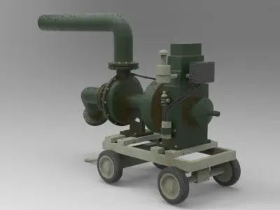 Water pump  3D model