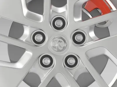 Vauxhall Vivaro wheel 2015 3D model