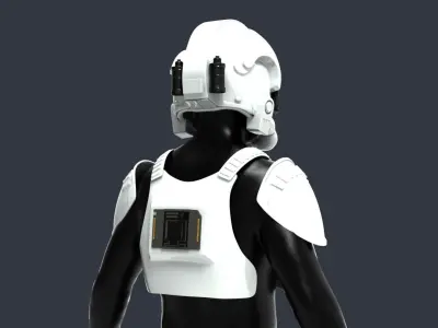 Imperial AT-AT driver 3D print model