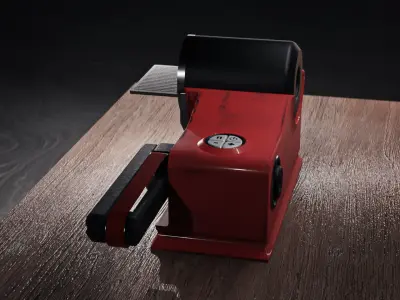 Belt Grinder Machine-Tool 3D model
