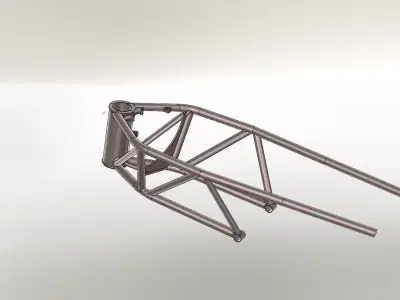 Motorcycle Frame - Version 2 Free 3D model