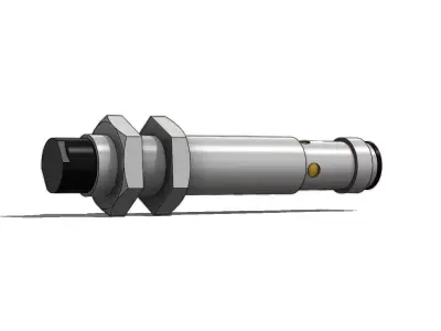 Sensor Indutivo Omron E2B M12LN08 M1 B1 Inductive Sensor 3D model