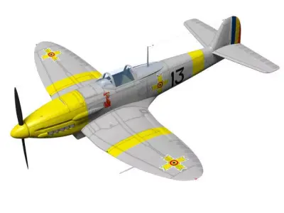 Heinkel He112 B-1 3D model