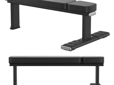 E-7036 Flat Bench 3D model