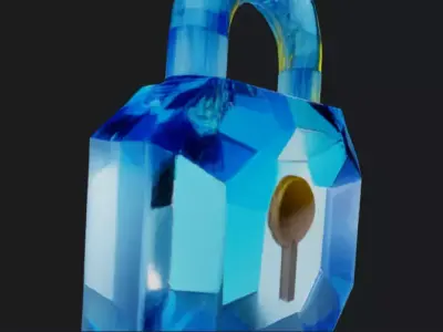 Security Lock 3D Model 3D model