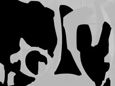 CSGO Karambit v2  Low-poly 3D model