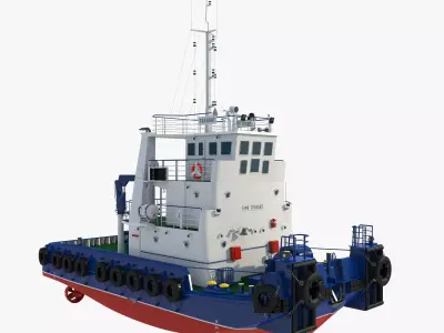 Commercial Vessels Collection 3D Model Pack