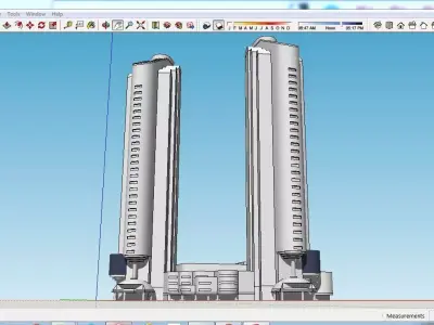 Sketchup Tower A10 Free 3D model