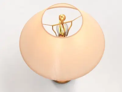 Classical Urn Form Medium Table Lamp 3D model