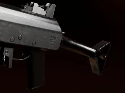 Assault Rifle - Sako RK 62 Low-poly 3D model