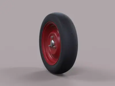Wheel of scooter 3D model
