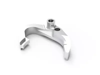 Galloper Gearbox Selector Fork 3D print model