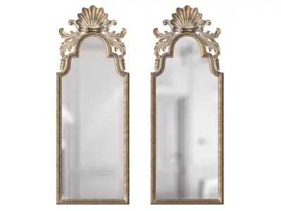 Pier Glass Mirrors in the Queen Anne manner 3D model
